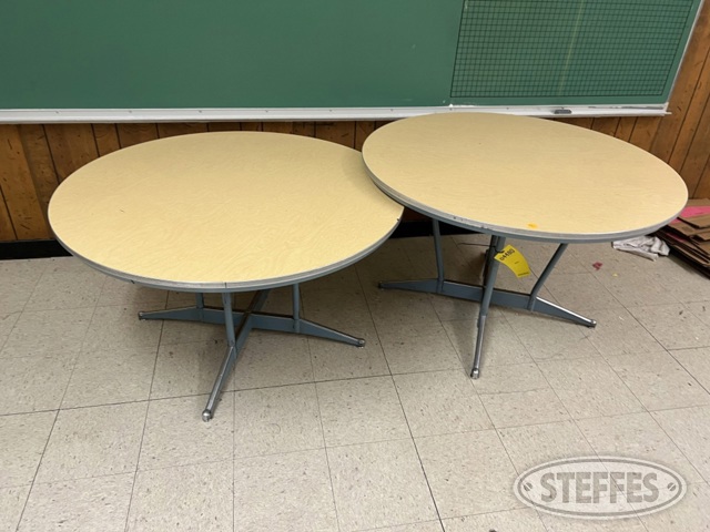 (2) Round tables